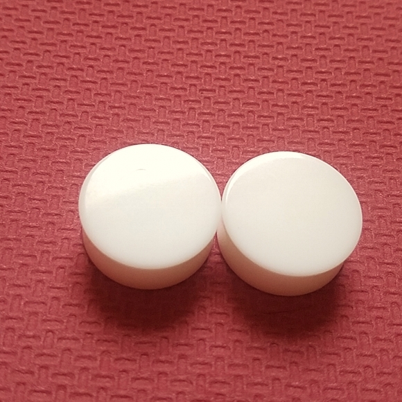 Awesome Acrylic white with orange ring 7/8in or 22mm - Picture 4 of 4